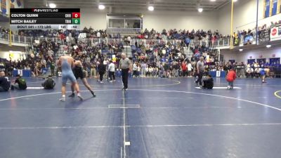 172 lbs Consy 2 - Colton Quinn, Christian Brothers Acad.-NJ vs Mitch Bailey, Trinity Camp Hill