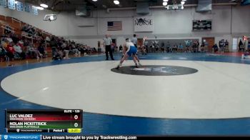 125 lbs Semifinal - Luc Valdez, Wisconsin-Oshkosh vs Nolan McKittrick, Wisconsin-Platteville