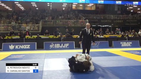 RYAN CARVALHO SANTO vs ALEK PETROVICH NOVITZKY 2024 Pan Kids Jiu-Jitsu IBJJF Championship