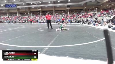 58 lbs Champ. Round 2 - Abel Ward, Derby vs Leif Looney, Rams Wrestling