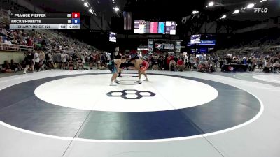 190 lbs Champ. Rd Of 128 - Frankie Pieffer, OH vs Rock Shurette, TN