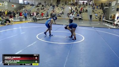 165G Round 4 - Venice Cabugao, Bartlett High vs Macayla Alone, Palmer High School