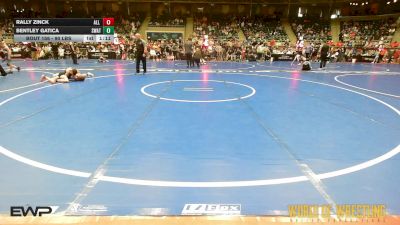 90 lbs Semifinal - Rally Zinck, All I See Is Gold Academy vs Bentley Gatica, SWAT