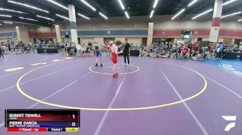 132 lbs Cons. Round 3 - Robert Tidwell, Texas vs Pierre Garcia, Best Trained Wrestling