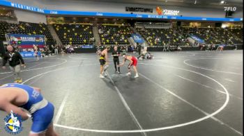 157 lbs 23rd Place Match - Elijah Perry, Bettendorf vs Colton Clark, Linn-Mar