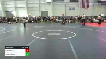 170 lbs Semifinal - Katja Osteen, Somar vs Alexandria Hernandez, Empire WC