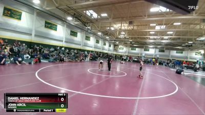 70 lbs Cons. Round 4 - John Krcil, Wagner vs Daniel Hernandez, Touch Of Gold Wrestling Club