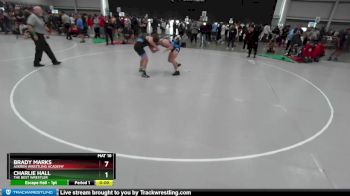 132 lbs Cons. Round 5 - Brady Marks, Askren Wrestling Academy vs Charlie Hall, The Best Wrestler