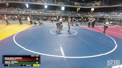 6A 165 lbs Semifinal - Erinn Sewell, Copperas Cove vs Okaleigh Porter, Arlington Lamar