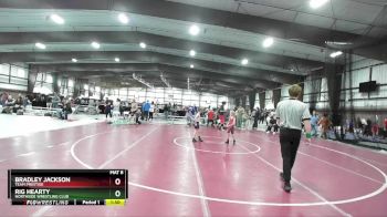 61 lbs Champ. Round 2 - Bradley Jackson, Team Prestige vs Rig Hearty, Northside Wrestling Club