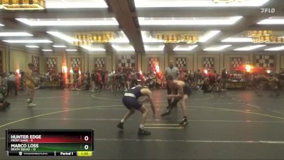 120 lbs Round 1 (6 Team) - Hunter Edge, Frost Gang vs Marco Loss, Death Squad