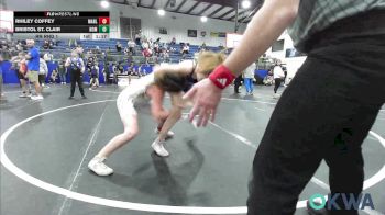 115 lbs Rr Rnd 1 - Rhiley Coffey, Marlow Outlaws vs Bristol St. Clair, Team Nomad