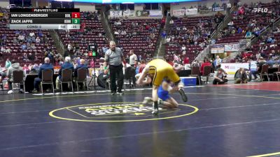 152 lbs Consi 5 - Ian Longenberger, Boiling Springs vs Zack Jaffe, Kennett