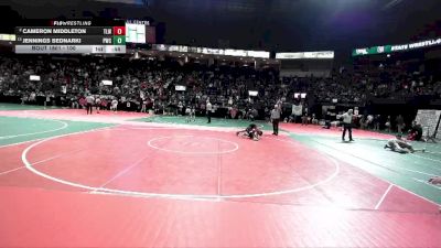 100 lbs Cons. Round 4 - Jennings Bednarki, PWCA vs Cameron Middleton, TLWA