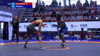 97 kg 1/8 Final - Mahdi Hajiloueian Morafah, Iran vs Massoma Endene, United States