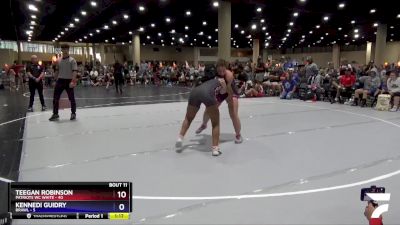 155 lbs Round 4 (6 Team) - Teegan Robinson, Patriots WC White vs Kennedi Guidry, BRAWL