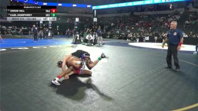 132 lbs Round Of 16 - Orion Hill, Folsom (SJ) vs Cael Humphrey, Sultana (SS)