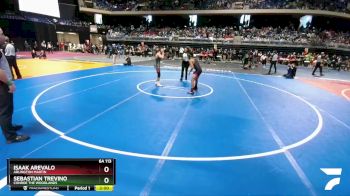 6A 113 lbs Champ. Round 1 - Isaak Arevalo, Arlington Martin vs Sebastian Trevino, Conroe The Woodlands