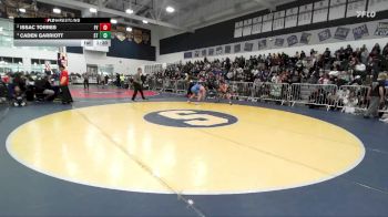 126 lbs Semifinal - Caden Garriott, South Torrance vs Issac Torres, Fountain Valley