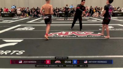 Jack Mangum vs Anthony Rodriguez 2025 ADCC Las Vegas Nationals
