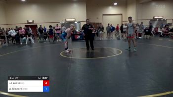 62 kg Quarters - Jawid Azimi, Mad Cow Wrestling Club vs Alec Slinkard, Oregon