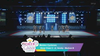 Malden Cyclones [2025 Show Cheer 2 - Jr. Varsity - Medium B] 2025 Pop Warner National Cheer & Dance Championship