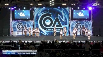 FAME All Stars - Yorktown - Coed Clique [2026 L2 Senior Day 1] 2026 COA Grand Nationals