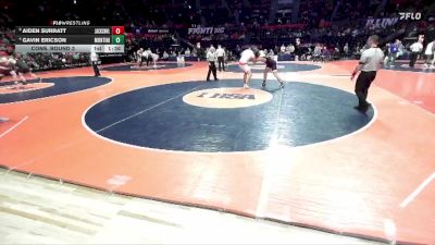 2A 285 lbs Cons. Round 3 - Aiden Surratt, Jacksonville (H.S.) vs Gavin Ericson, Lombard (Montini)