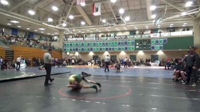 126 lbs Champ. Round 2 - Brenden Agcaoili, Slam Academy vs Rylan Kim, Torrey Pines