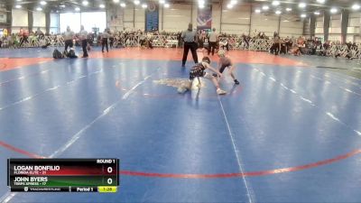 76 lbs Rd# 1 9:00am Friday - Logan Bonfilio, Florida Elite vs John Byers, Terps XPress