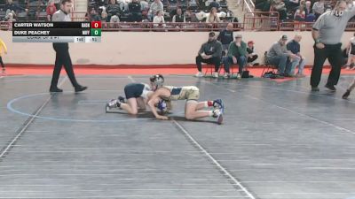 75_B lbs Consi Of 8 #1 - Carter Watson, Radnor vs Duke Peachey, Mifflin County
