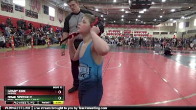 90 lbs Round 4 - Grady Kirk, MN Elite vs Noah Sprenkle, Heartland Wrestling Academy