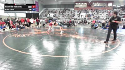55 kg Cons. Sub-quarters - Marjorie McDaniel, Colorado Mesa Wrestling Club vs Joy Cantu, Tornado Wrestling Club