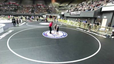 49 lbs Quarters - Jesse Morales, So Cal Hammers Wrestling vs Dakota Mendoza, MTC - MANTANONA TRAINING CENTER