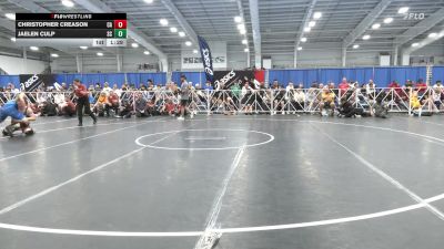 160 lbs Final - Christopher Creason, CA vs Jaelen Culp, SC