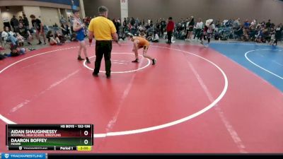 132-136 lbs Semifinal - Daaron Boffey, Moore vs Aidan Shaughnessy, Rockwall High School Wrestling