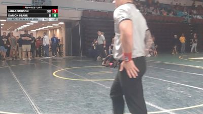 150 lbs Quarterfinal - Janas Stinson, Chester vs Darion Sease, Bamberg-Ehrhardt