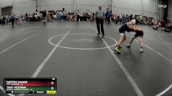 88 lbs Round 3 (3 Team) - Troy McEwan, Revival Uprising Orange vs Matteo Danise, Mat Assassins