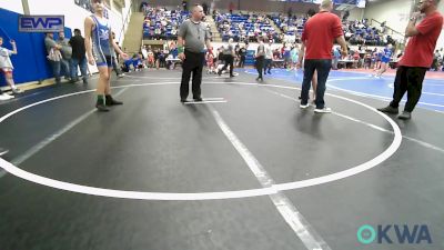 130 lbs Rr Rnd 2 - Brentley Martin, Caney Valley Wrestling vs Parker Goss, Vinita Kids Wrestling