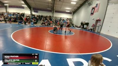 190 lbs Champ. Round 1 - Malachi Hilton, Natrona County vs Noah Prather, Laramie