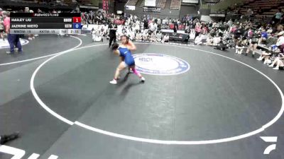 140 lbs Hailey Liu, MDWA - Mount Diablo Wrestling Association vs Jazrine Nieto, KTWA-Kings-Tulare Wrestling Association