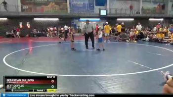 55 lbs Round 4 (8 Team) - Jett Deville, NOLA Gold vs Sebastian Sullivan, Stronghold - Gold