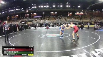 157 lbs Cons. Round 4 - Johnathan Olmo, Osceola (Kissimmee) vs Kole Parker, TUTTLE