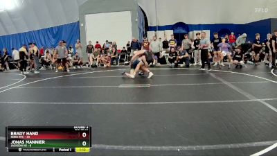 144 lbs Round 3 (8 Team) - Brady Hand, Noke RTC vs Jonas Mannier, Jackson HS