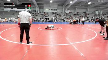 113 lbs Rr Rnd 2 - Brodie Zeller, Team Shutt Bowman (TSB) vs Nicholas Freeze, Midwest RTC