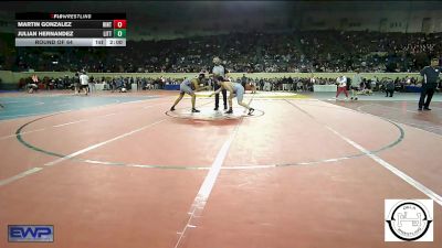 140 lbs Round Of 64 - Martin Gonzalez, Hinton Comets vs Julian Hernandez, Little Axe Takedown Club