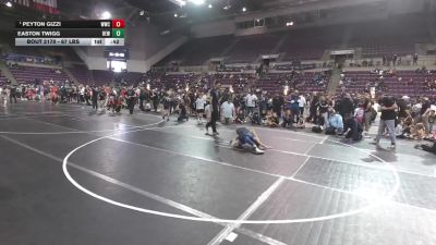 67 lbs Cons. Sub-semis - Peyton Gizzi, Widefield Wrestling Club vs Easton Twigg, Betterman Elite Wrestling