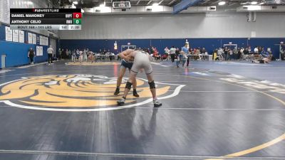 141 lbs Consi Of 16 #2 - Daniel Mahoney, Bridgeport vs Anthony Celio, Roger Williams