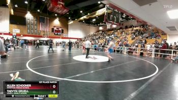 175 lbs 1st Place Match - Allen Schooner, Riverton Middle School vs Taevyn Gruell, Lovell Middle School