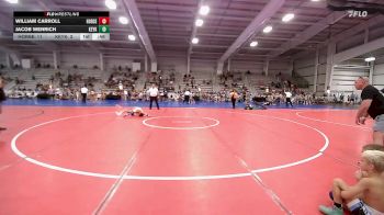 70 lbs Rr Rnd 1 - William Carroll, Iron Horse vs Jacob Wenrich, Keystone Krush